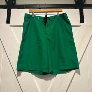 Hurley Black and Green Swim Shorts